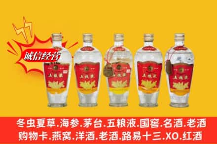 娄底市回收老五粮液